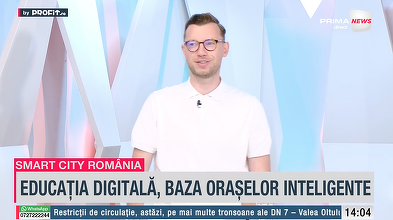 VIDEO Profit.ro TV Smart City România - Alex Holicov, fondator AdServio: Din experiența mea, peștele de la cap se împute. Fără digital, suntem în Evul Mediu, nu putem să mai facem educație ca pe vremea lui Mihai Eminescu

