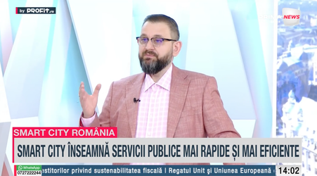 VIDEO Profit.ro TV Smart City România - Eduard Dumitrașcu, președintele Asociației Române pentru Smart City: Tehnologia era percepută mai degrabă ca un moft, ca un cost suplimentar, nu ca o investiție în viitor. Și azi există rezistență 