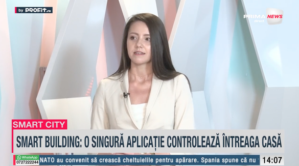 VIDEO Profit.ro TV Smart City România - Ovidiu Voicana, VOCA Architects: Standardul nZEB se va înăspri pe viitor / Cătălina Voicana, VOCA Architects: Sistemul de smart poate pur și simplu să anticipeze ceea ce vrem noi să facem 