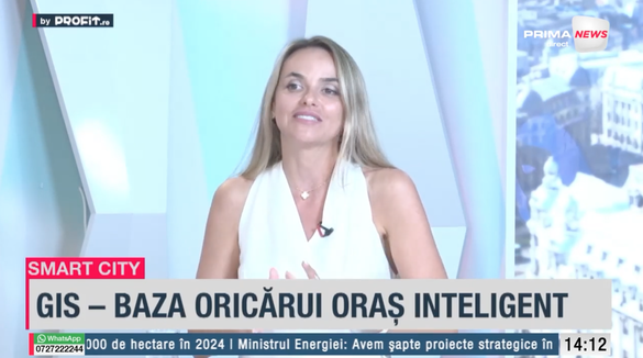 VIDEO Profit.ro TV Smart City România – Daniela Hagman, fondator GeoData Services: Digitalizarea administrației poate aduce economii cât bugetul sănătății / Cătălin Vrabie, profesor SNSPA: E nevoie de o schimbare și în societate