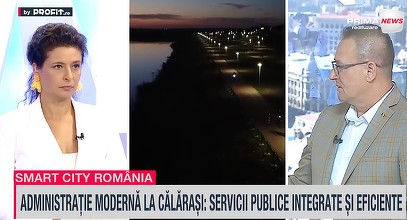 VIDEO Profit.ro TV Smart City România – Marius Dulce, primarul Municipiului Călărași: Am demonstrat că se poate, încasările au crescut cu circa 30% prin digitalizare. Investițiile se apropie de 80 de milioane de euro. Călărașiul devine stațiune turistică