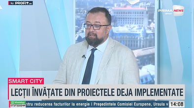 VIDEO Profit.ro TV Smart City România - Dan Nicula, director general ADR București-Ilfov: Am convins Comisia Europeană să crească de patru ori alocarea pentru regiunea București-Ilfov