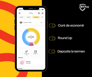 Trei modalități de a economisi direct din aplicația bancară, în ritmul ales
