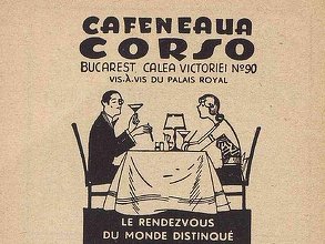 Bucuresti.ro - Unde se bea cel mai bun șvarț. Cafeneaua Corso, localul favorit al scriitorilor și jurnaliștilor în Bucureștiul interbelic