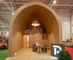 Casalux.ro - FOTO Inovație românească: casa construită aproape integral din carton structural