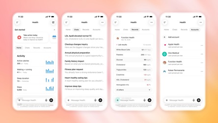 ChatGPT Health, la prima extindere a disponibilități