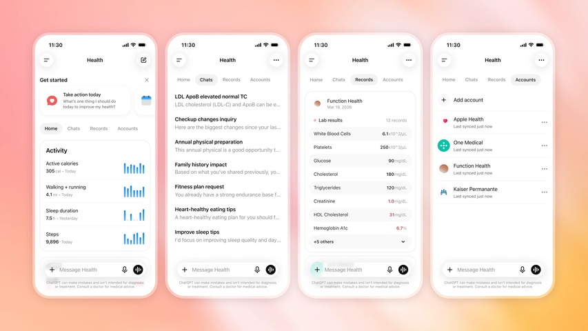 ChatGPT Health, la prima extindere a disponibilități
