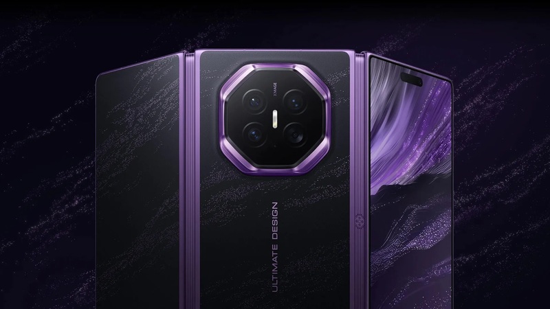 VIDEO Nou smartphone care se pliază în trei lansat de Huawei