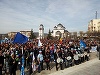 Mitingul de la Mioveni, la care au participat aproape 8.000 de persoane, s-a încheiat fără incidente