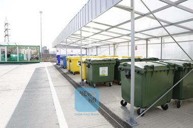 Centru pentru colectarea tuturor tipurilor de deşeuri din gospodărie, deschis la Iaşi. FOTO