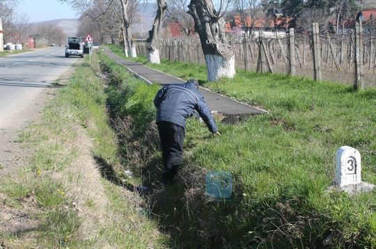 REPORTAJ: Comune arădene cu trotuare pe câmp, peste şanţuri, dar nu şi în localităţi, unde oamenii merg pe şosea (FOTO: Marian Buga / News.ro)