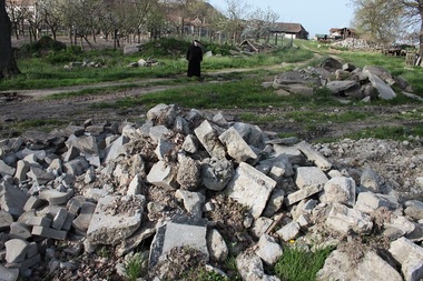 Neînţelegeri privind locul unde se află vechile trepte ale Catedralei din Timişoara, unde au fost împuşcaţi oameni la Revoluţie