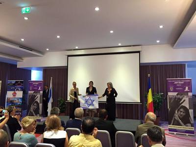 Ambasada Israelului la Bucureşti a marcat 68 de ani de la înfiinţarea statului Israel, sprijinind lupta contra violenţei domestice