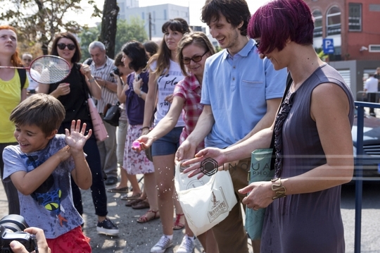 Flash mob sportiv (FOTO: Inquam Photos / Mircea Manole)