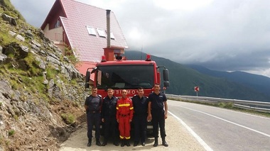 Punct de lucru temporar pe Transfăgărăşan, la Baza Salvamont ”Cota 2000”, pentru intervenţii în situaţii de urgenţă