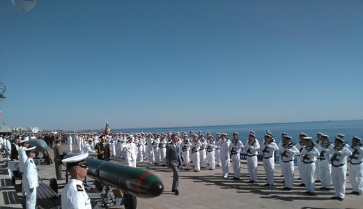 Manifestările de Ziua Marinei au început în Portul Constanţa; preşedintele Klaus Iohannis a fost întâmpinat de Garda de Onoare