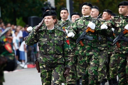 Buzău: Peste 2.000 de spectatori la cea mai mare paradă militară organizată până acum în oraş
