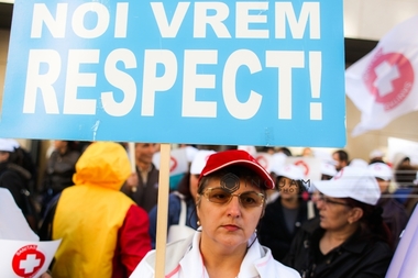 Lider Sanitas: Este o nemulţumire generalizată, la ora 14.00 discutăm cu ministrul Vlad Voiculescu