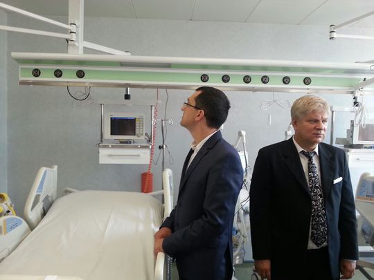 Ministrul Sănătăţii, Vlad Voiculescu şi primarul Sectorului 1, Dan Tudorache/Foto: Aurelia Alexa