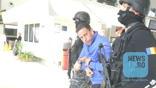 Liderul grupării care a traficat aproape 2,5 tone de cocaină, adus în România din Spania - VIDEO EXCLUSIV