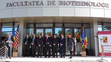 Noua clădire a Facultăţii de Biotehnologii a Universităţii de Ştiinţe Agronomice şi Medicină Veterinară, investiţie de 30 de milioane de lei