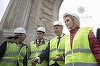 Firea: Lucrările de la Arcul de Triumf vor fi terminate până în 25 noiembrie
