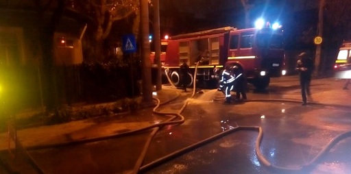 ISU: Incendiul din Bucureştii Noi a fost localizat, nu mai sunt posibilităţi de propagare