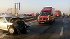 Administratorii autostrăzilor A1, A2 şi Centurii Capitalei, amendaţi cu 30.000 de lei de poliţişti, după accidentele din cauza poleiului