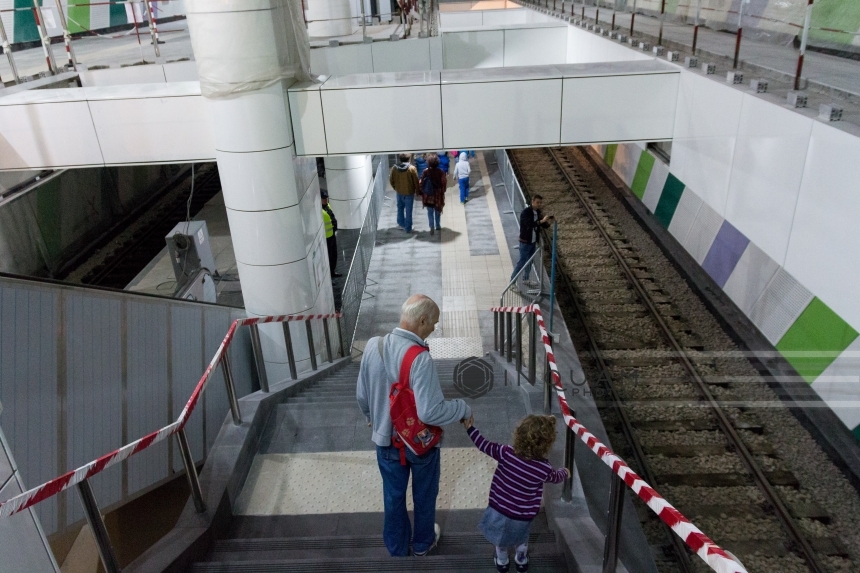 Bucureştenii pot vedea stadiul lucrărilor la magistrala de metrou Drumul Taberei. Marin Aldea, Metrorex: Unele staţii sunt finalizate