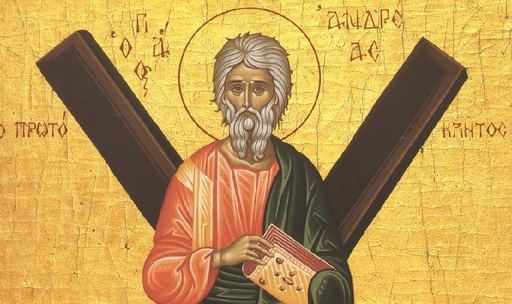 Sfântul Andrei, creştinătorul neamului românesc, cinstit de ortodocşi, catolici, luterani şi anglicani. Noaptea din ajunul sărbătorii, asociată cu apariţia strigoilor, farmece şi ghicirea ursitului