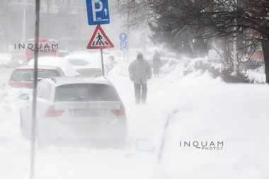 Cea mai geroasă noapte din această iarnă în Capitală şi în mai multe oraşe: minus 32 de grade la Întorsura Buzăului, minus 30 de grade la Făgăraş, minus 22 de grade la Bucureşti