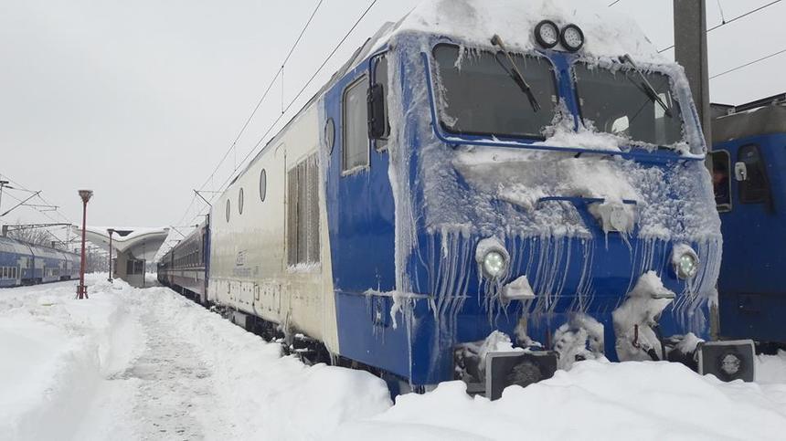 CFR Călători a anulat 37 de trenuri, majoritatea dintre ele deservind zona de est a ţării
