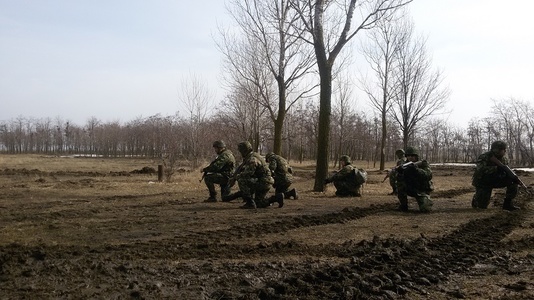 Galaţi: Peste 400 de militari au participat la exerciţiul multinaţional Platinum Eagle 17.1" la Poligonul Smârdan