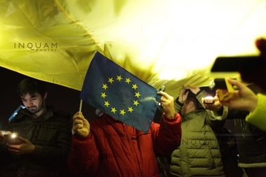 Marş pentru Europa, organizat în Capitală la împlinirea a 60 de ani de la formarea Uniunii Europene