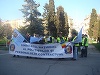Constanţa: Aproximativ 30 de poliţiştii au protestat în faţa Prefecturii, solicitând o salarizare corectă