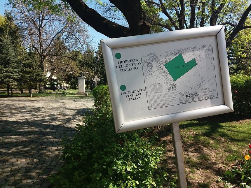 Ambasada Italiei scoate la licitaţie Parcul Nicolae Iorga din Capitală pentru suma de 5 milioane de euro