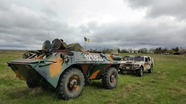 Galaţi: Peste 350 de militari români şi americani participă la un exerciţiu de instruire în poligonul de la Smârdan - FOTO