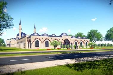 Moscheea care va fi construită la Bucureşti va avea o capacitate de 1.500 de locuri, conform proiectului- FOTO