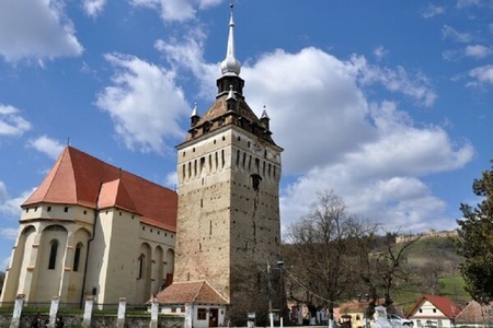 Mureş: Proiect de peste două milioane de lei din fonduri europene pentru reparaţii la Biserica Fortificată din Saschiz - FOTO