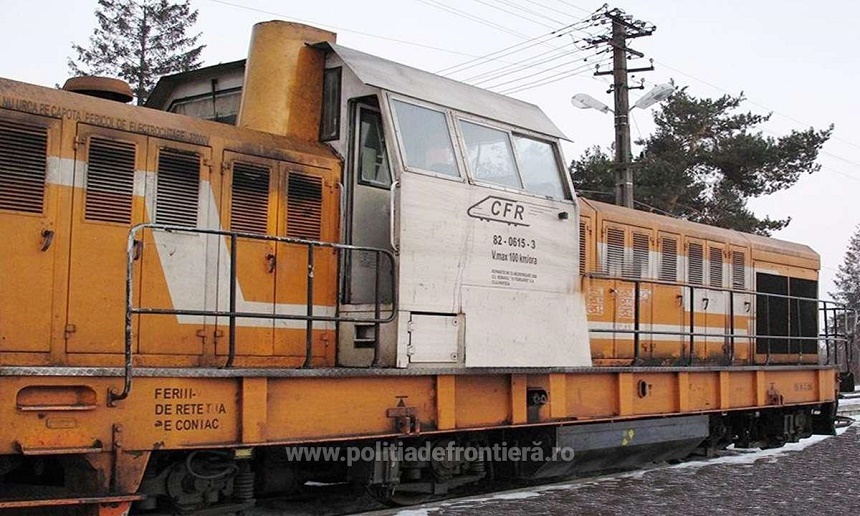 Suceava: Traficul feroviar prin Punctul de Trecere a Frontierei Vicşani, oprit de miercuri până vineri