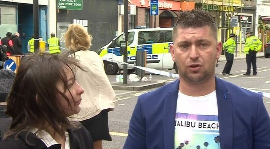 Românul care a aruncat cu lăzi într-un terorist în noaptea atacului de la Londra va fi premiat de Primăria Iaşi