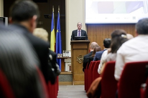 Adjunctul ambasadorului Germaniei: Recomandăm Guvernului să dezvolte sistemul dual de învăţământ. Lipsa de predictibiltate a legislaţiei continuă să fie obstacol în afaceri

