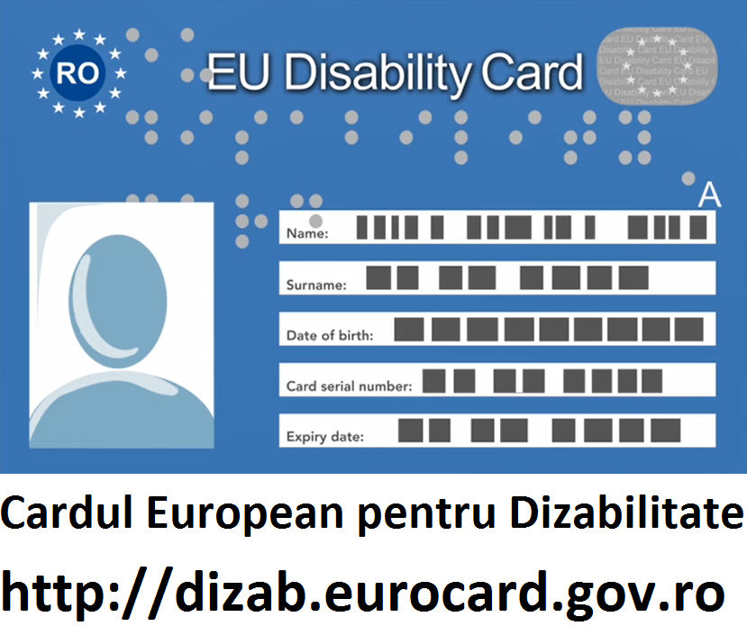Persoanele cu dizabilităţi din România pot primi un card european pentru dizabilitate pentru a beneficia de acces gratuit sau cu reducere la evenimente culturale sau sportive