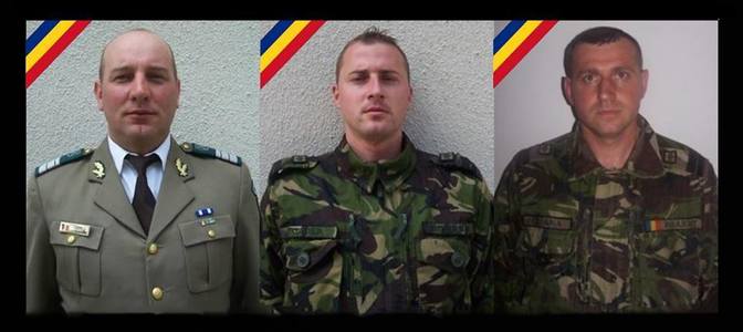 Ceremonii militare de comemorare a militarilor morţi în accidentul din Argeş, la toate unităţile militare din ţară  - VIDEO
