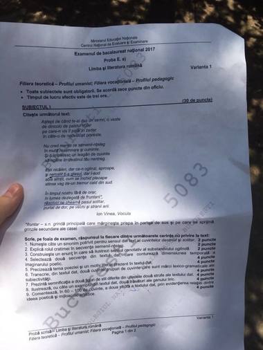 Peste 42.200 contestaţii privind rezultatele la bacalaureat; cele mai multe, 15,49%, sunt la proba de Limba şi literatura română