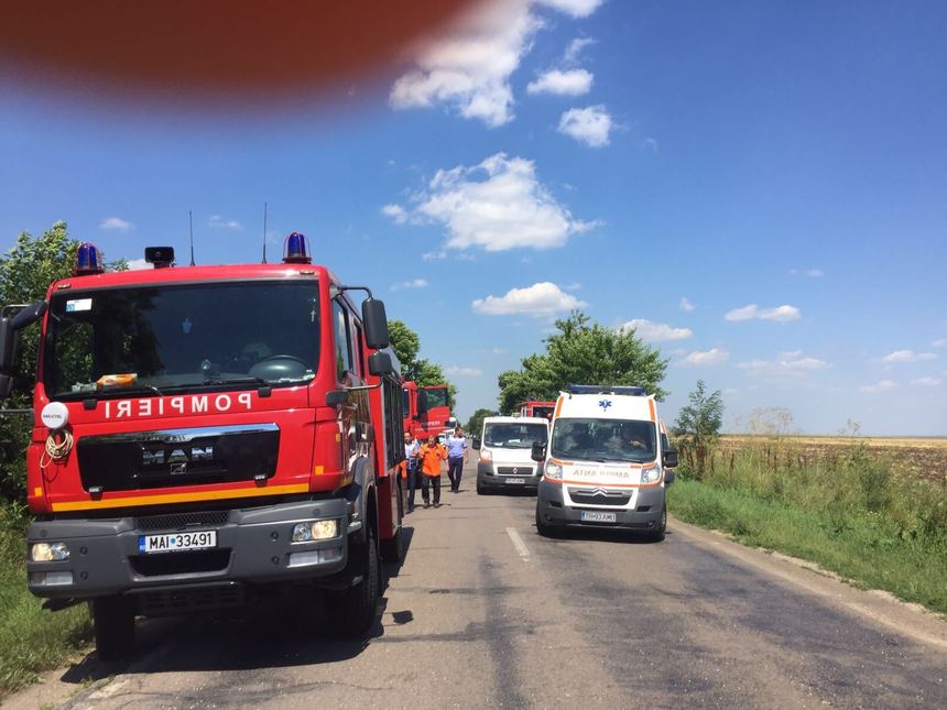 Cinci dintre răniţii în accidentul din Teleorman vor fi aduşi la spitale din Bucureşti