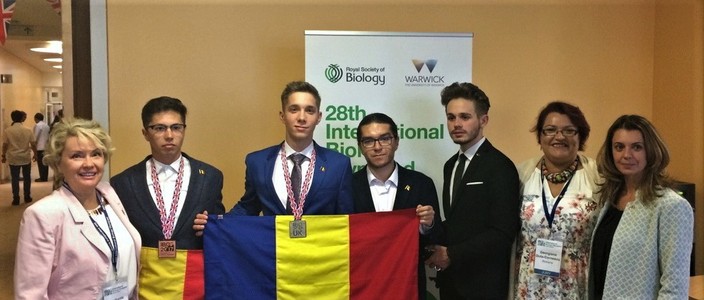 Trei disctincţii pentru lotul României la Olimpiada Internatională de Biologie