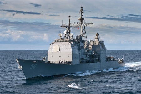 Un distrugător american va face exerciţii în Marea Neagră cu o navă militară românească