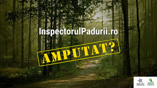 Ministerul Apelor şi Pădurilor: Agent Green şi de-clic.ro lansează petiţii pe teme mincinoase. Platforma Inspectorul Pădurii, nelegală