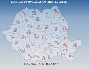 Aproape 850 de locuri de muncă vacante în Spaţiul Economic European, cele mai multe în Marea Britanie